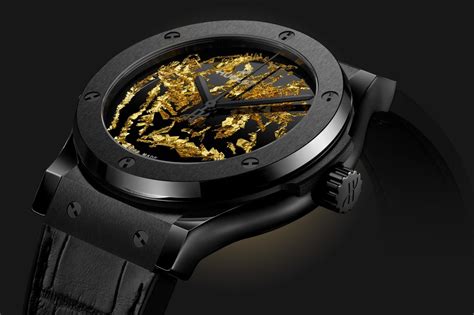 hublot classic fusion gold ceramic crystal